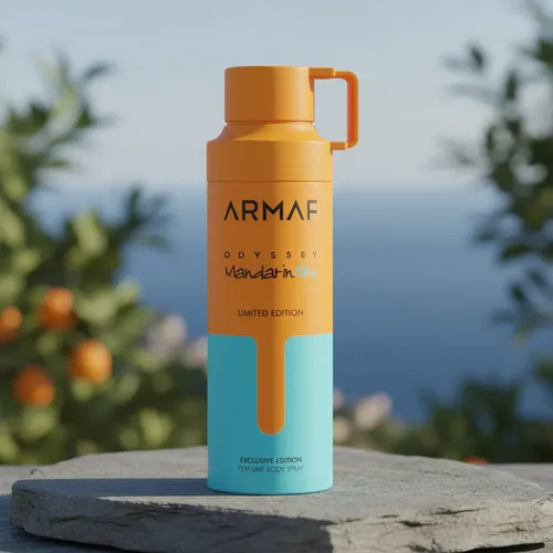 Armaf Odyssey Mandarin Sky Body Spray 200 мл – Дезодорант за мъже - Image 10