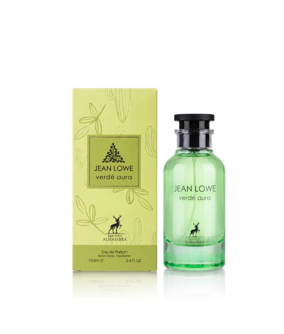 Maison Alhambra Jean Lowe Verde Aura EDP 100 мл – Флорален аромат с кайсия