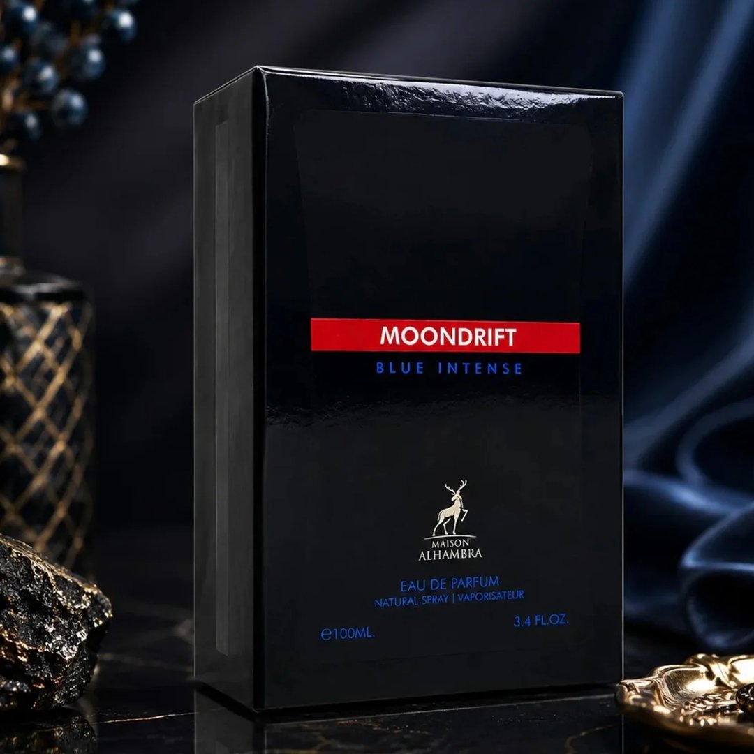 Maison Alhambra Moondrift Blue Intense EDP 100 мл – Дървесен аромат с дървесни нотки - Image 8