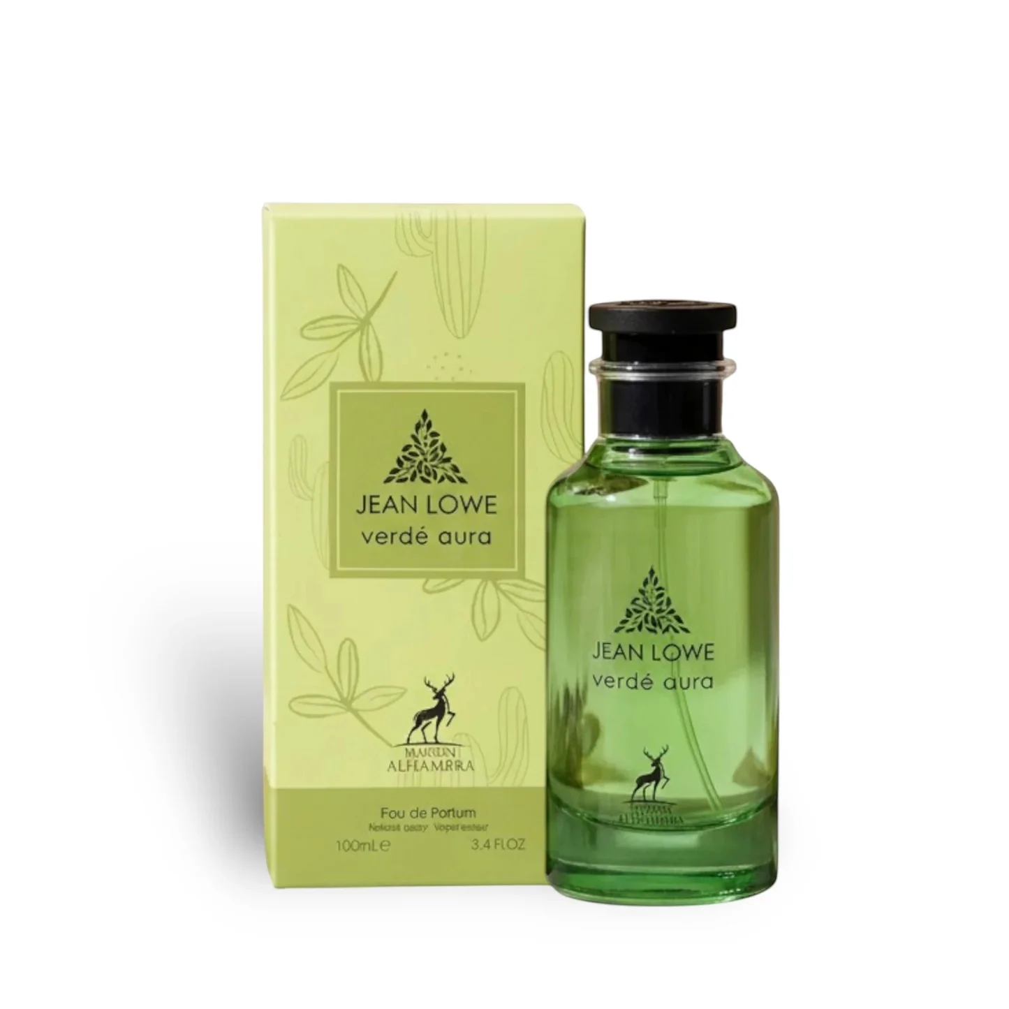 Maison Alhambra Jean Lowe Verde Aura EDP 100 мл – Флорален аромат с кайсия - Image 3