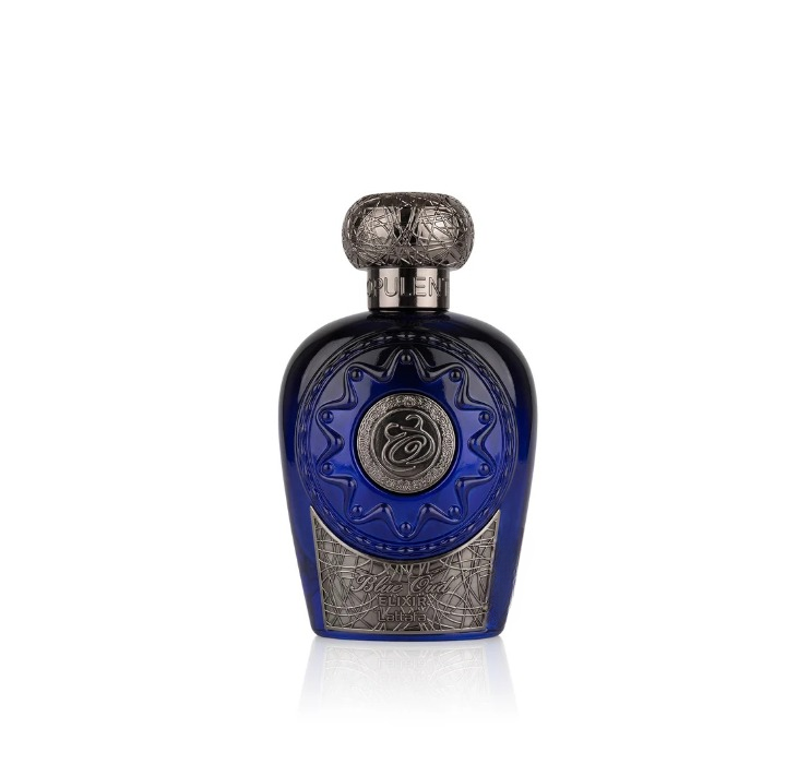 Lattafa Blue Oud Elixir EDP 100 мл – Дървесен аромат с здравец - Image 2
