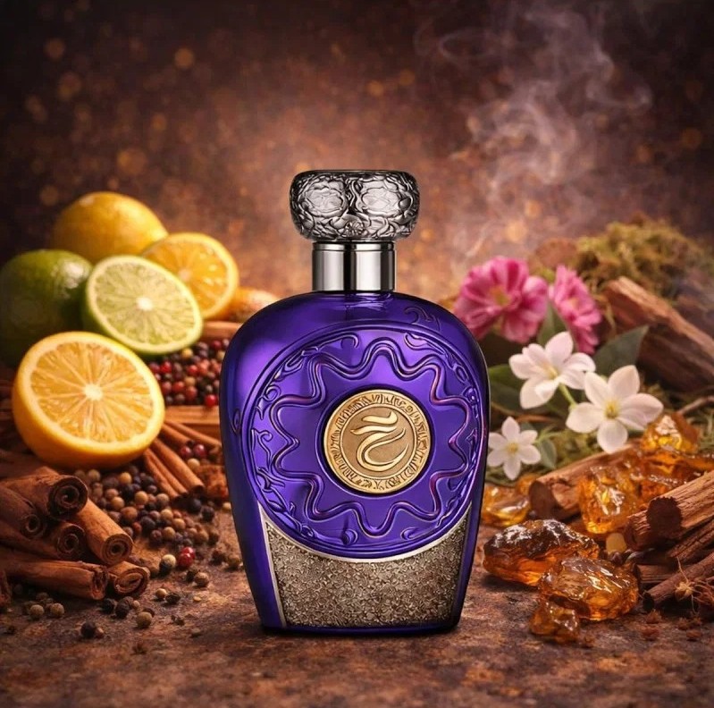 Lattafa Blue Oud Elixir EDP 100 мл – Дървесен аромат с здравец - Image 8
