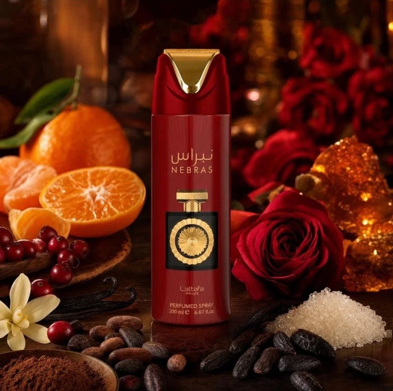 Lattafa Pride Nebras Perfumed Spray 200 мл – Дезодорант за жени и мъже - Image 7