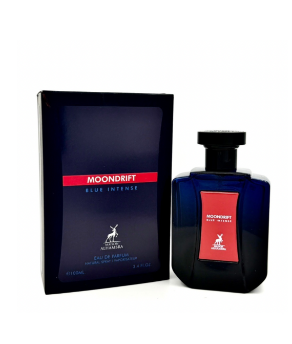 Maison Alhambra Moondrift Blue Intense EDP 100 мл – Дървесен аромат с дървесни нотки