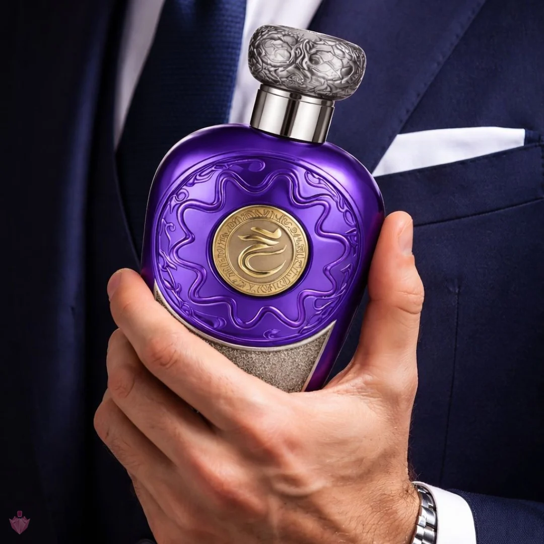 Lattafa Blue Oud Elixir EDP 100 мл – Дървесен аромат с здравец - Image 6