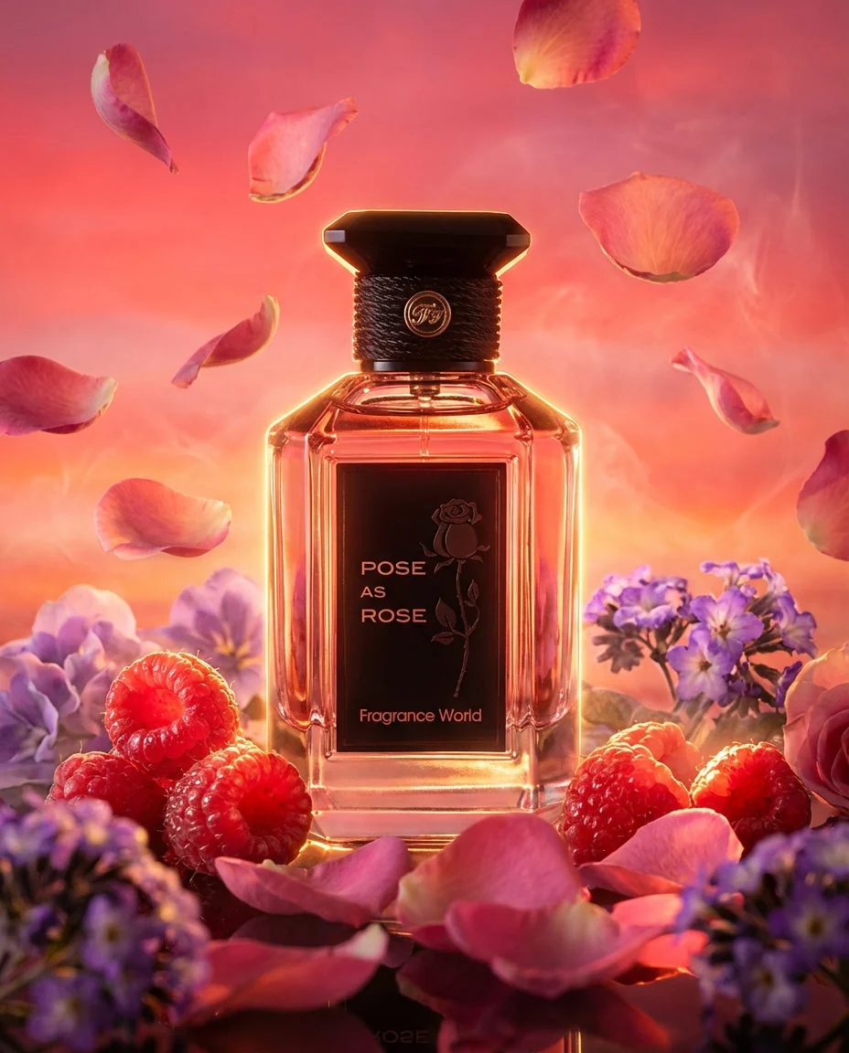 Fragrance World Pose As Rose EDP 100 мл – Флорален аромат с хелиотроп - Image 11