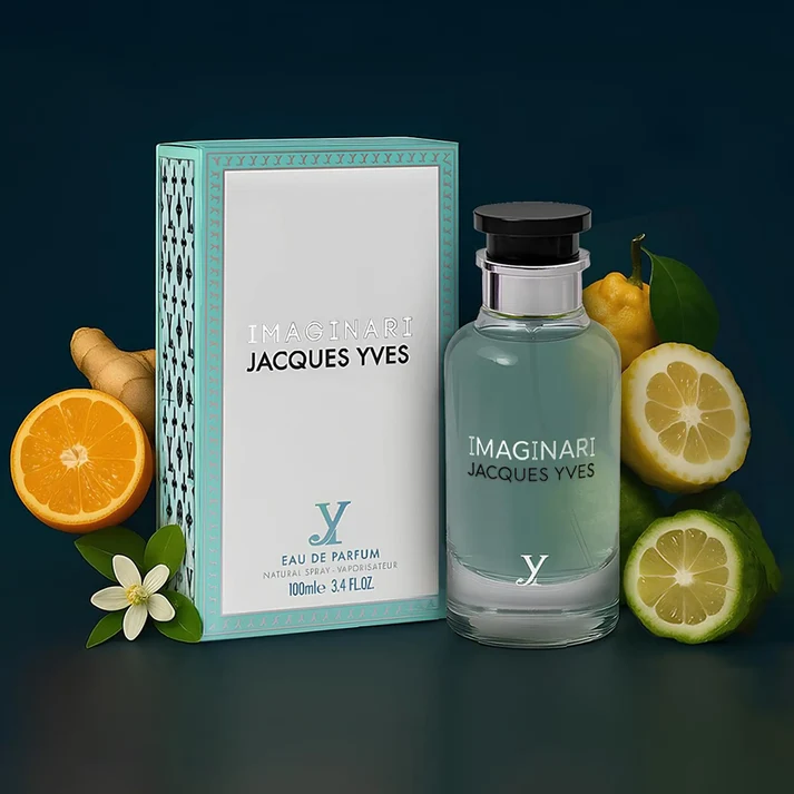 Fragrance World Jacques Yves Imaginari EDP 100 мл – Дървесен аромат с джинджифил - Image 8