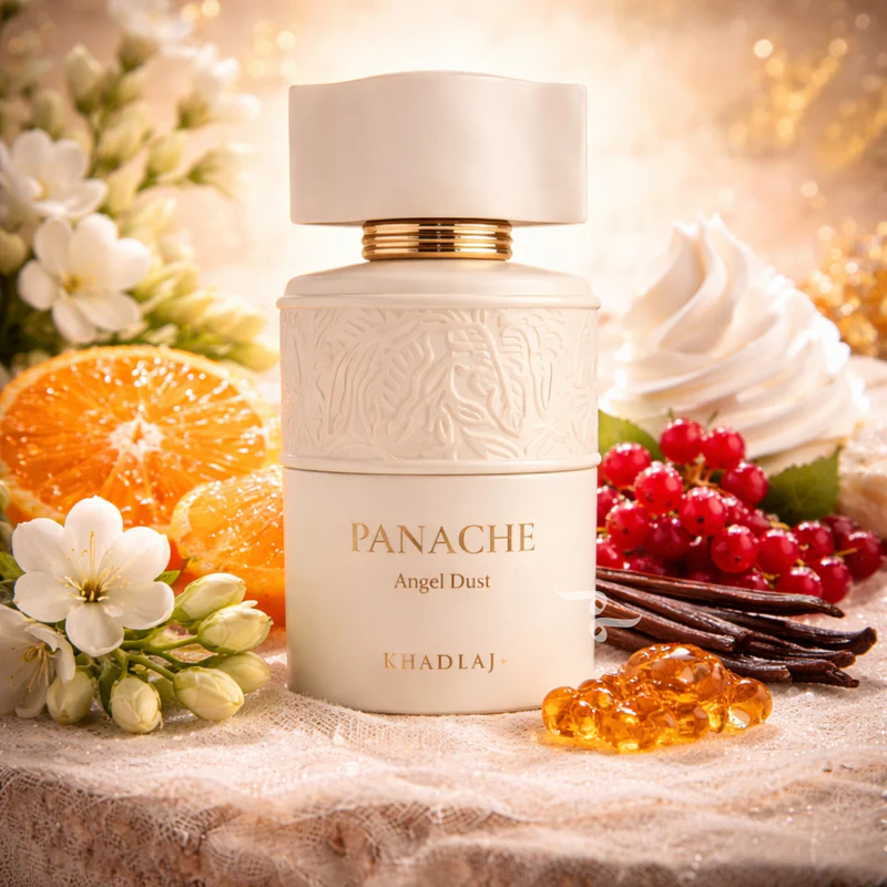 Khadlaj Panache Angel Dust EDP 100 мл – Гурме аромат с сандалово дърво - Image 9