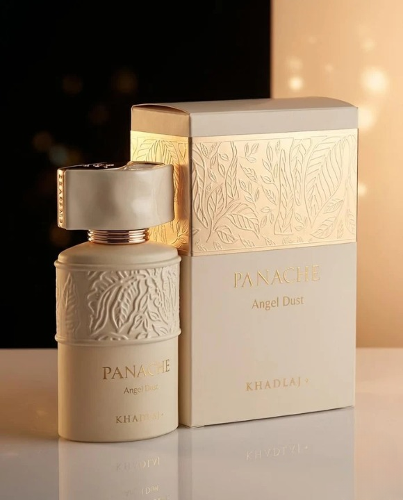 Khadlaj Panache Angel Dust EDP 100 мл – Гурме аромат с сандалово дърво - Image 6