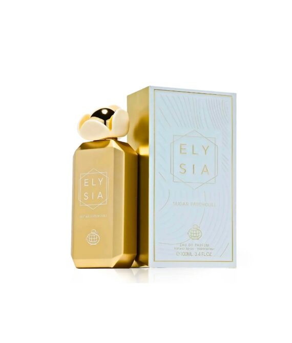 Fragrance World Elysia Sugar Patchouli EDP 100 мл – Дървесен аромат с крем брюле