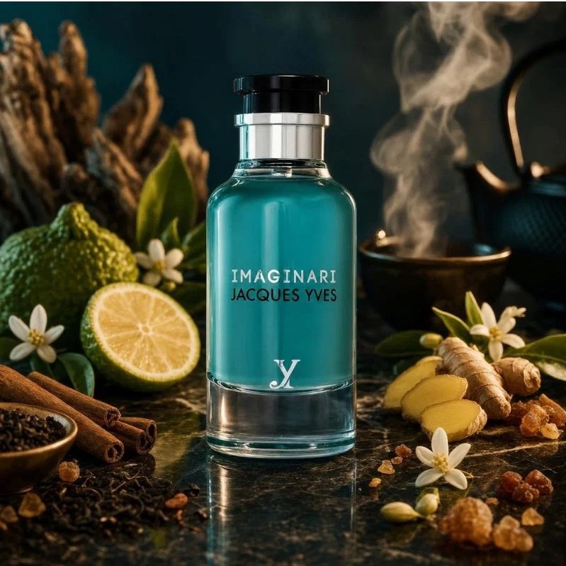 Fragrance World Jacques Yves Imaginari EDP 100 мл – Дървесен аромат с джинджифил - Image 10