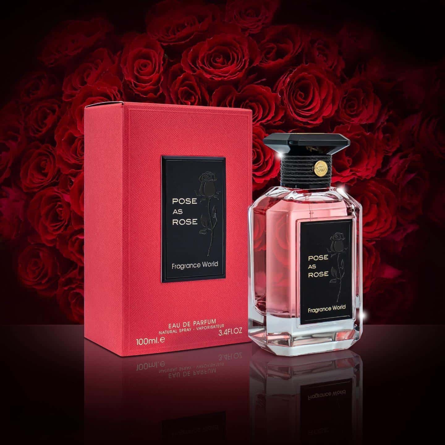 Fragrance World Pose As Rose EDP 100 мл – Флорален аромат с хелиотроп - Image 7