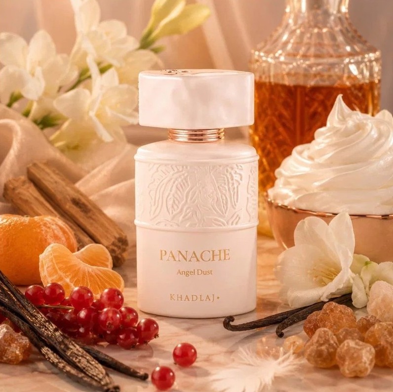 Khadlaj Panache Angel Dust EDP 100 мл – Гурме аромат с сандалово дърво - Image 8