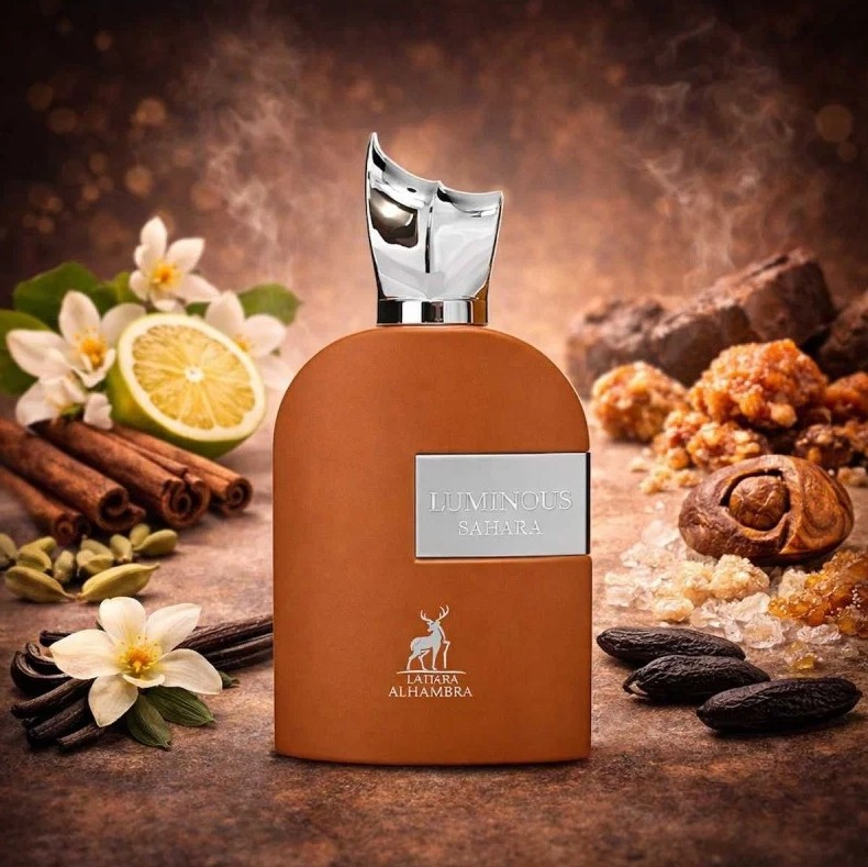 Maison Alhambra Luminous Sahara EDP 100 мл – Гурме аромат с бурбонска ванилия - Image 6