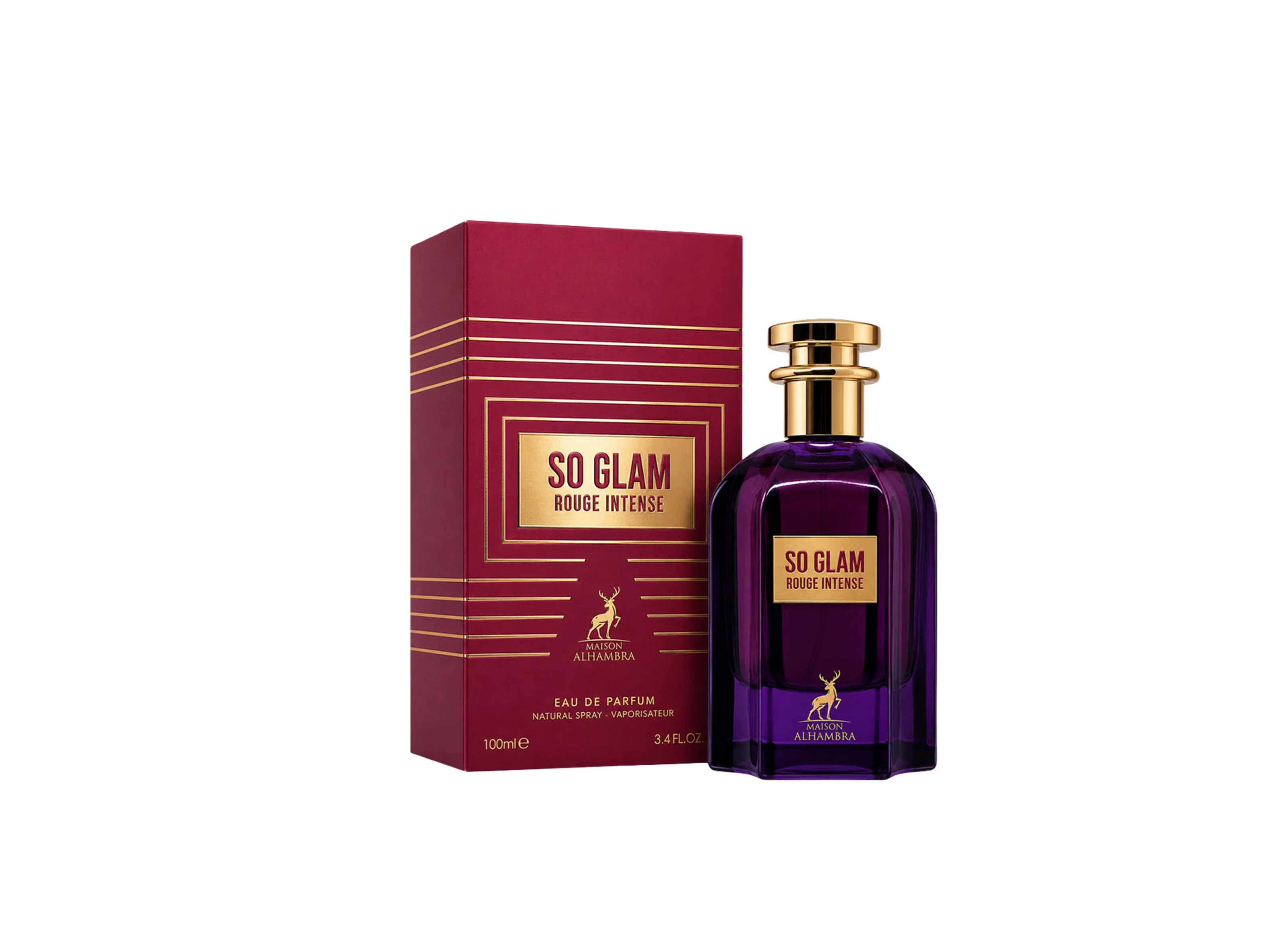 Maison Alhambra So Glam Rouge Intense EDP 100 мл – Гурме аромат с ванилия - Image 6
