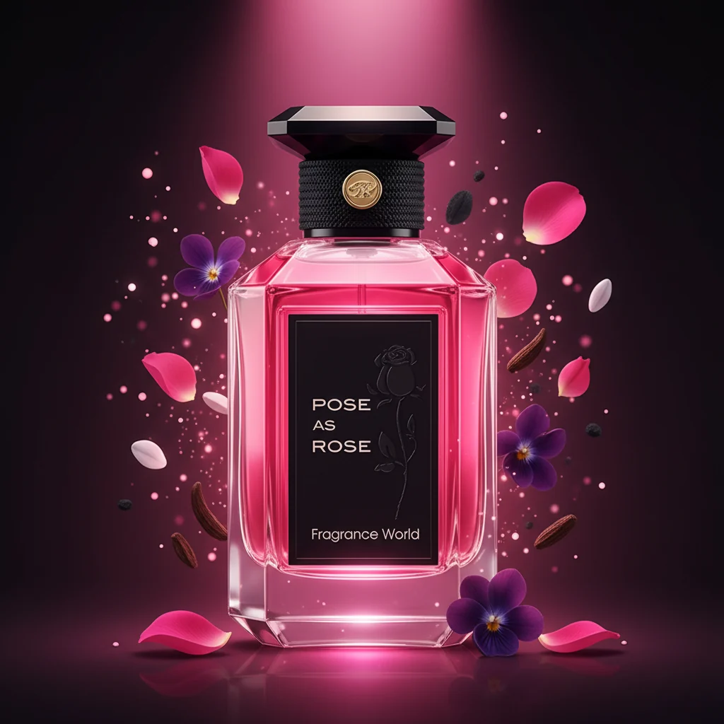 Fragrance World Pose As Rose EDP 100 мл – Флорален аромат с хелиотроп - Image 10