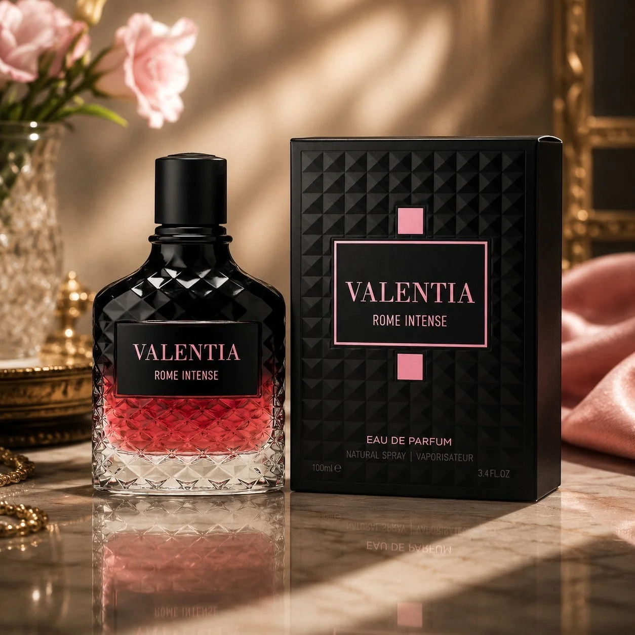 Fragrance World Valentia Rome Intense EDP 100 мл – Гурме аромат с жасмин - Image 8