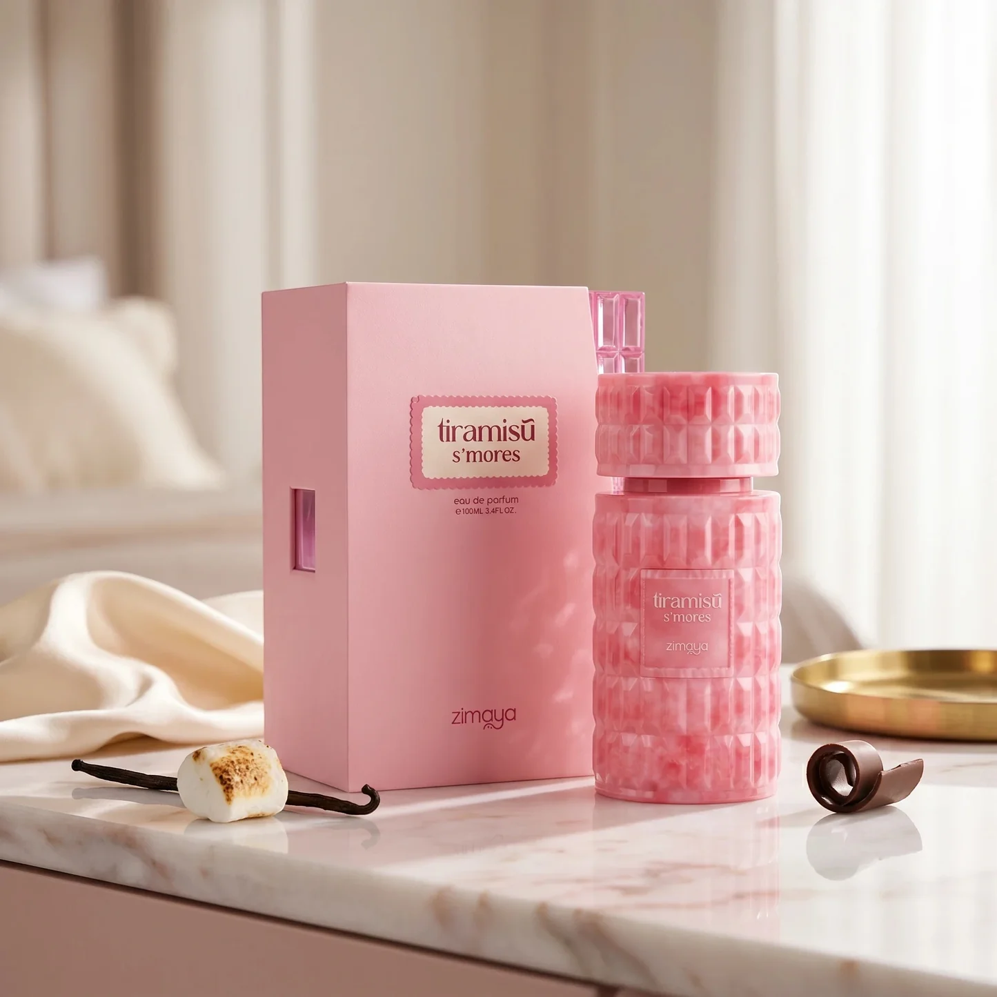 Zimaya Tiramisu S’moree EDP 100 мл – Гурме аромат с бадеми - Image 16