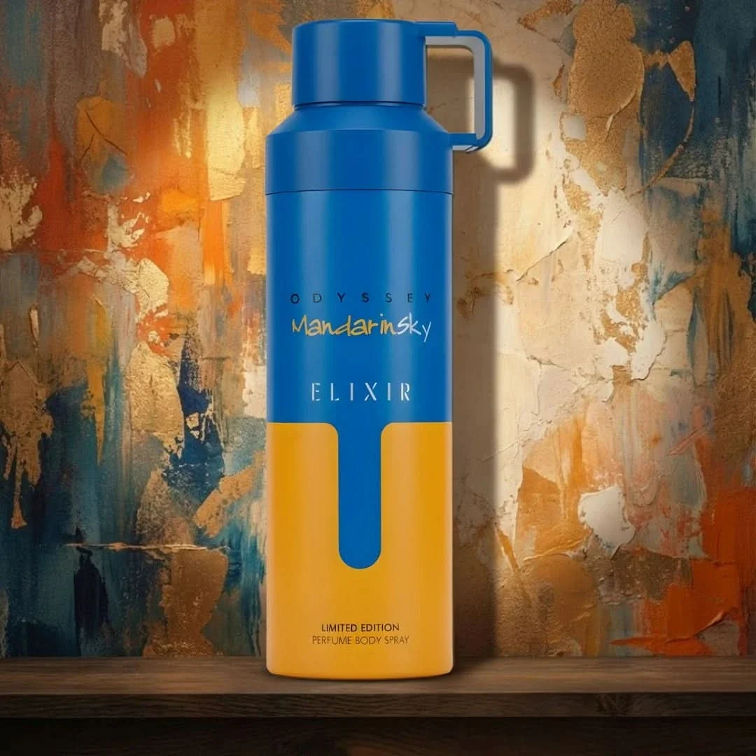 Armaf Odyssey Mandarin Sky Elixir Perfume Body Spray 200 мл – Дезодорант за мъже - Image 4