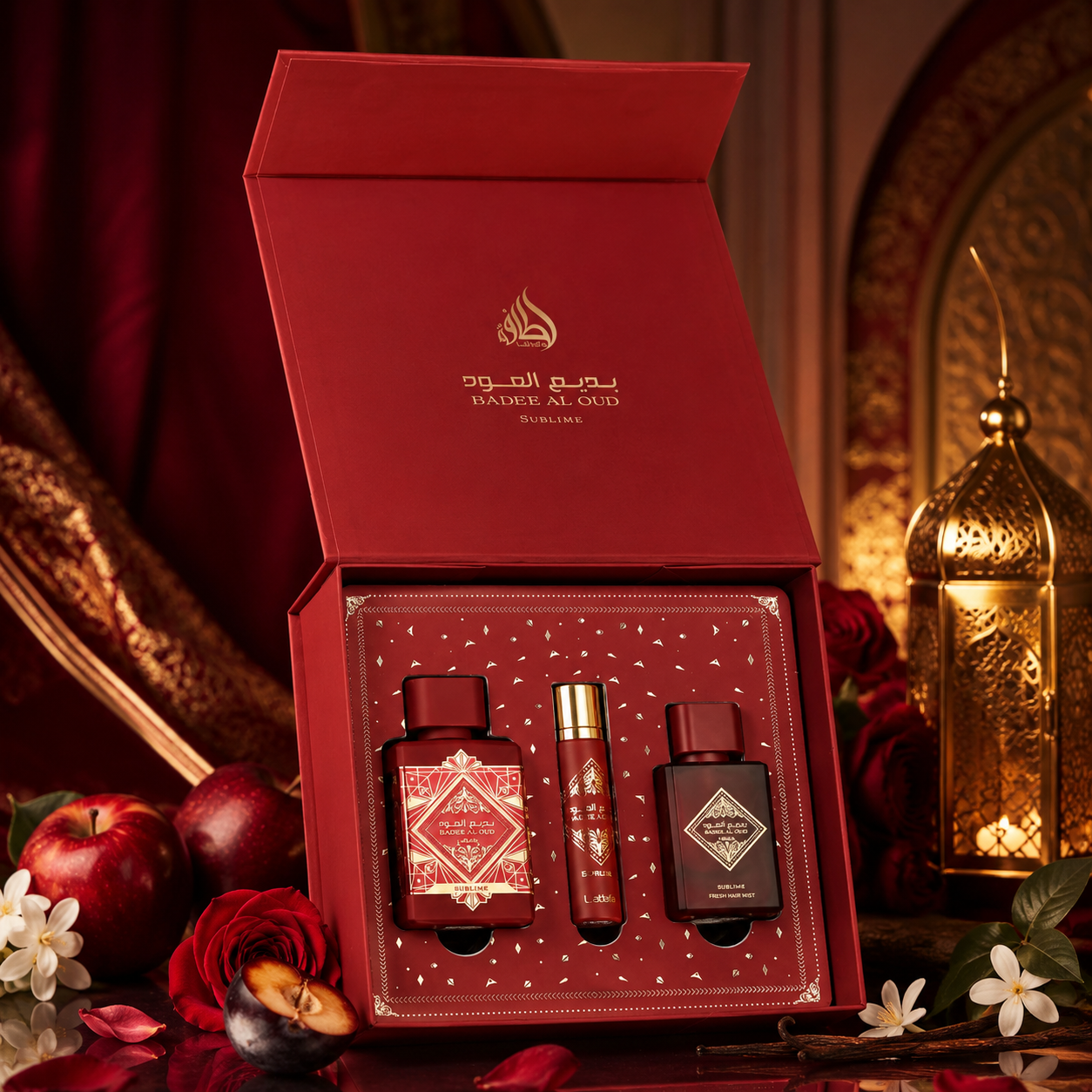 Луксозен комплект за жени и мъже – Lattafa Badee Al Oud Sublime Giftset - Image 7