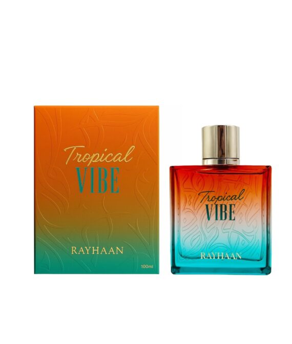Rayhaan Tropical Vibe EDP 100 мл – Дървесен аромат с бели цветя