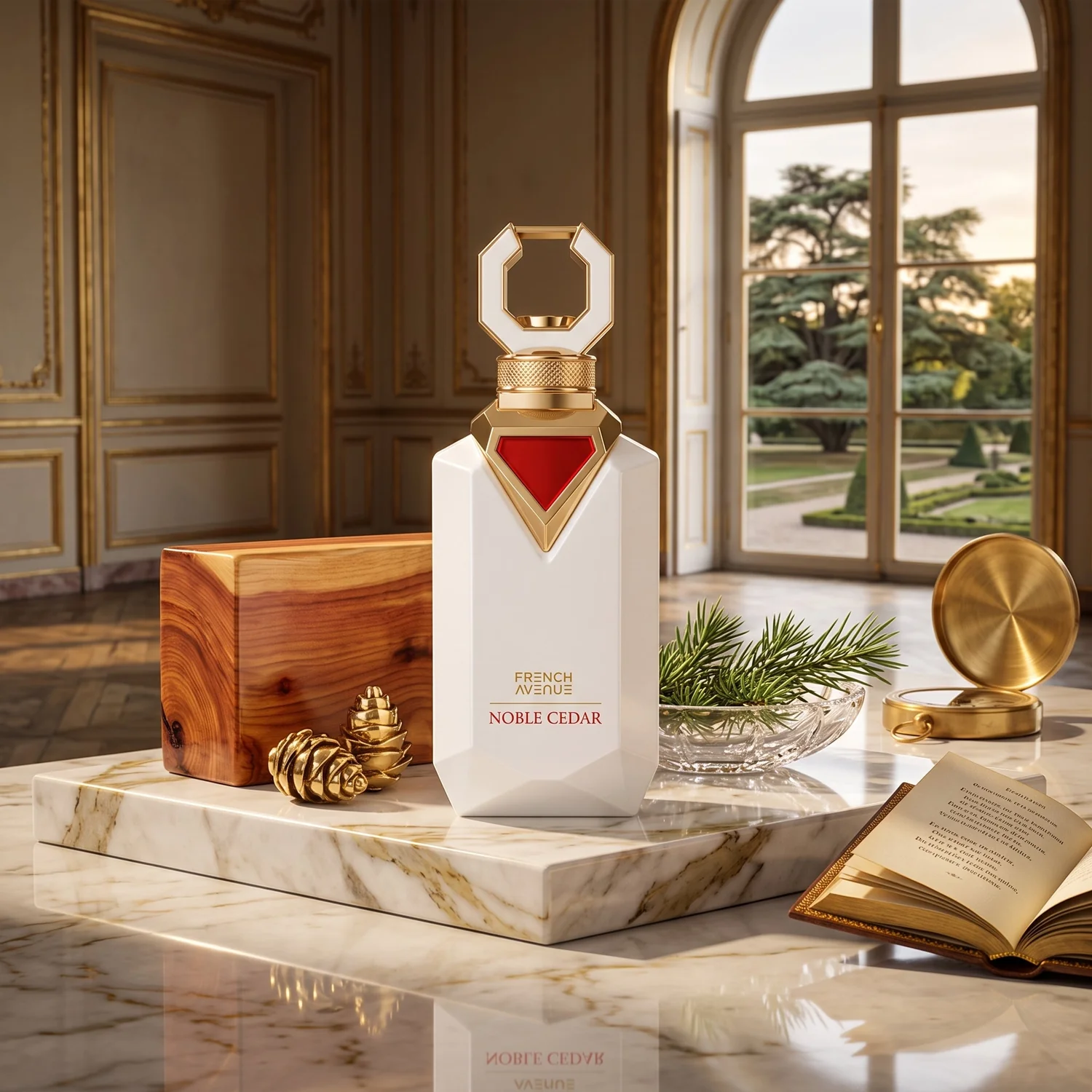French Avenue Noble Cedar Extrait de Parfum EDP 100 мл – Парфюмен екстракт за жени и мъже - Image 9