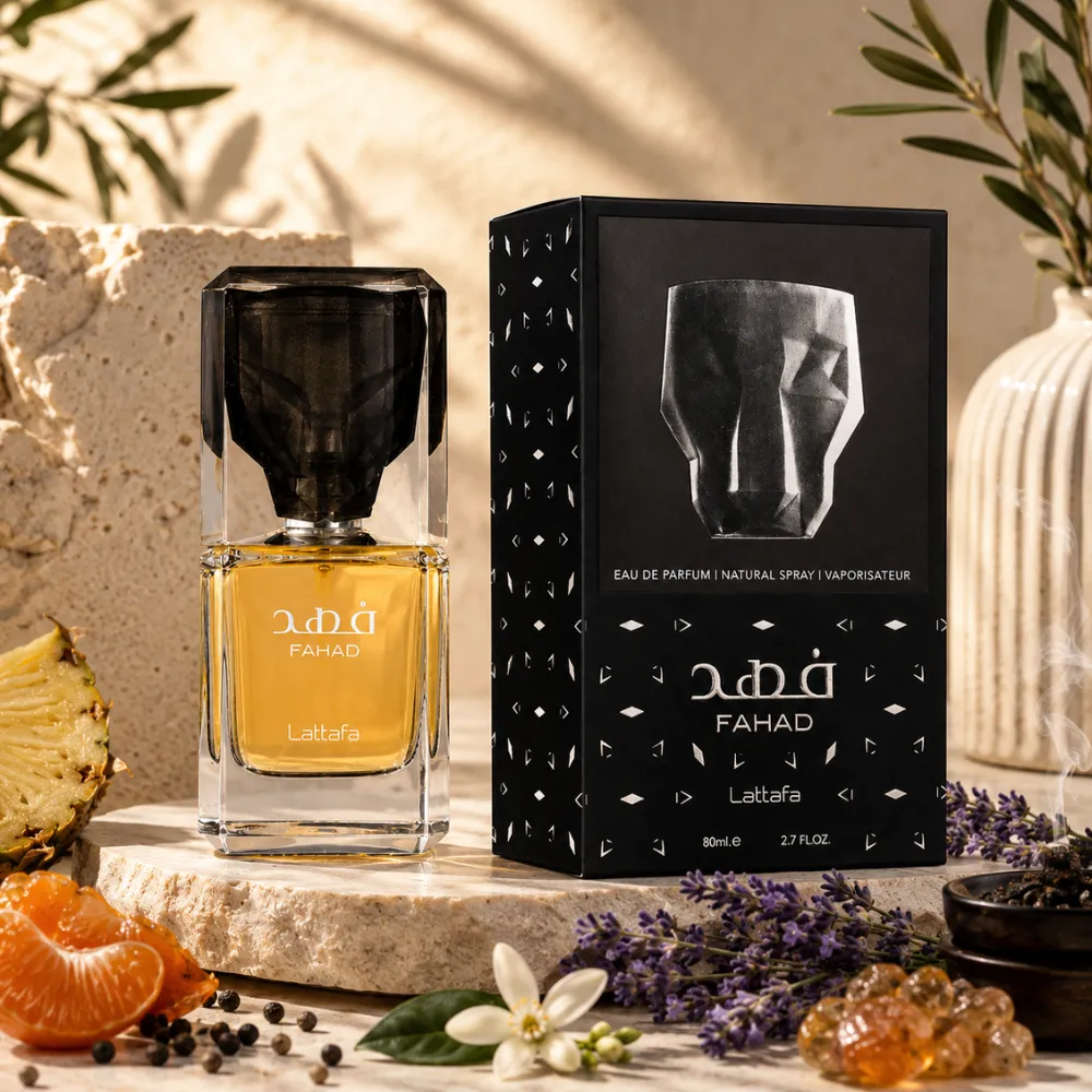 Lattafa Fahad EDP 80 мл – Дървесен аромат с портокалов цвят - Image 12