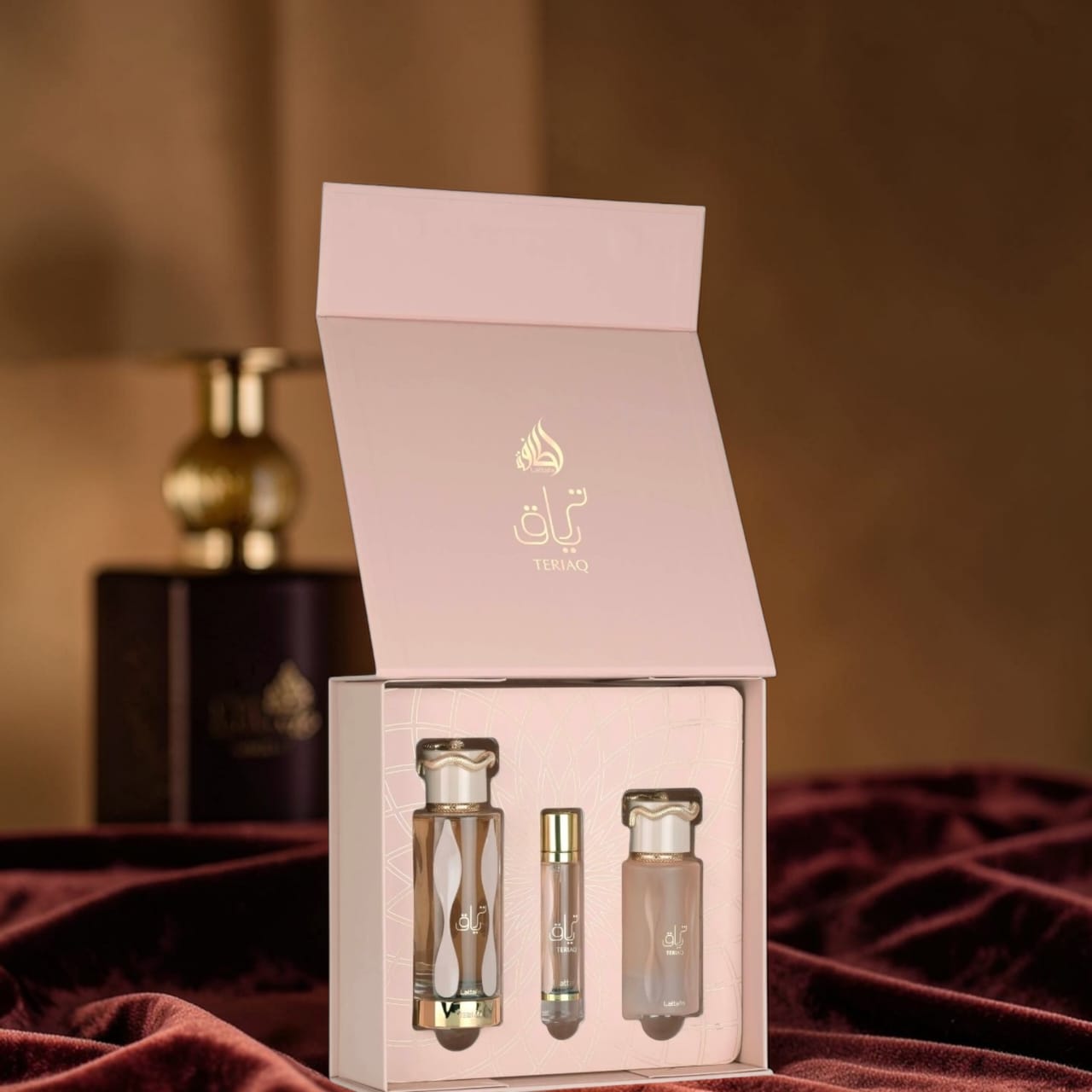 Луксозен комплект за жени и мъже – Lattafa Teriaq Giftset - Image 10