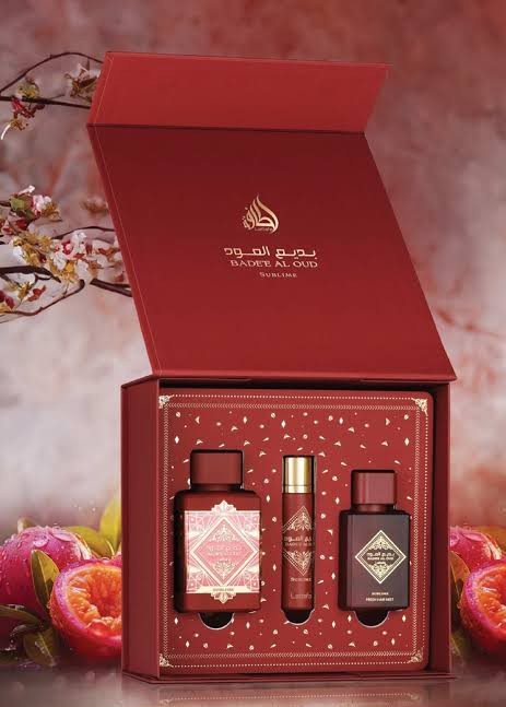 Луксозен комплект за жени и мъже – Lattafa Badee Al Oud Sublime Giftset - Image 9