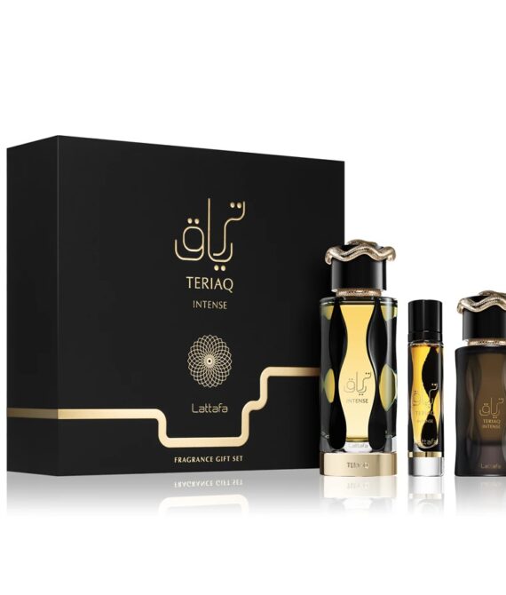 Луксозен комплект за жени и мъже – Lattafa Teriaq Intense Giftset